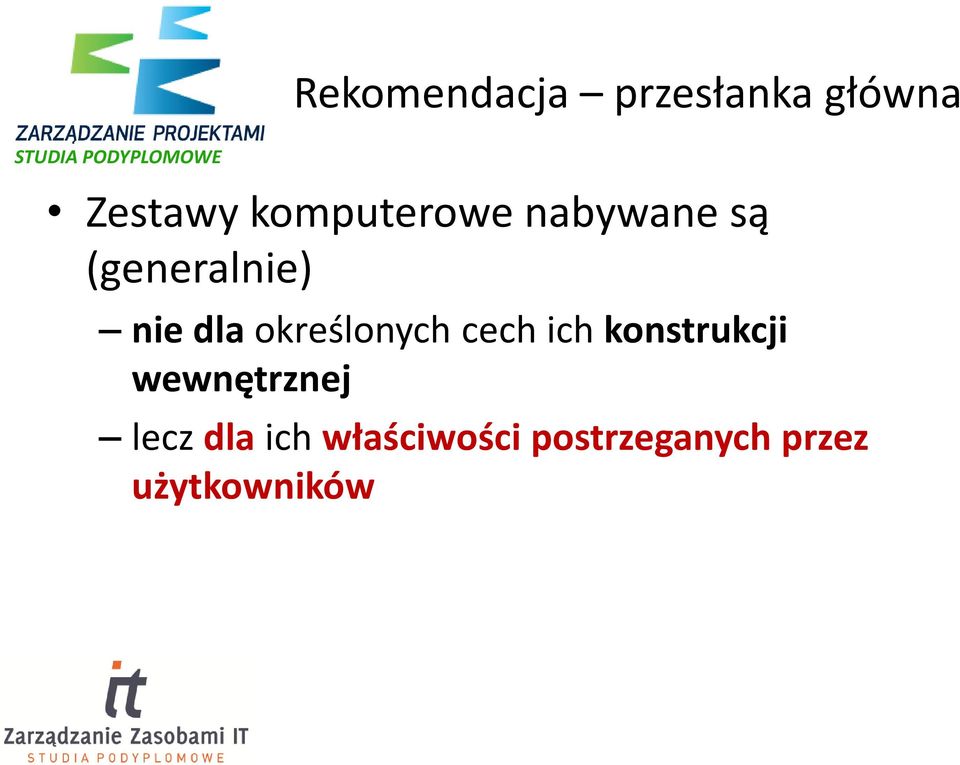 określonych cech ich konstrukcji wewnętrznej