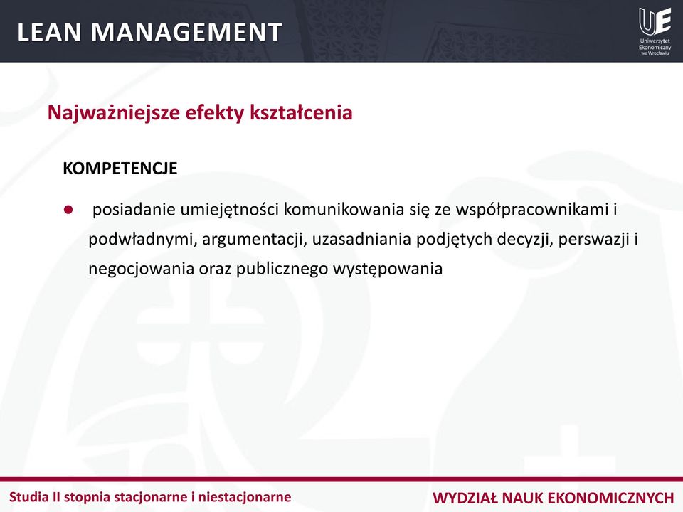 podwładnymi, argumentacji, uzasadniania podjętych