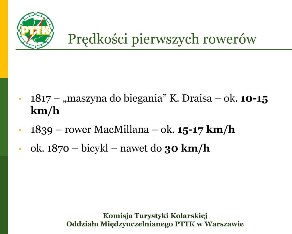 10-15 km/h 1839 rower MacMillana ok.