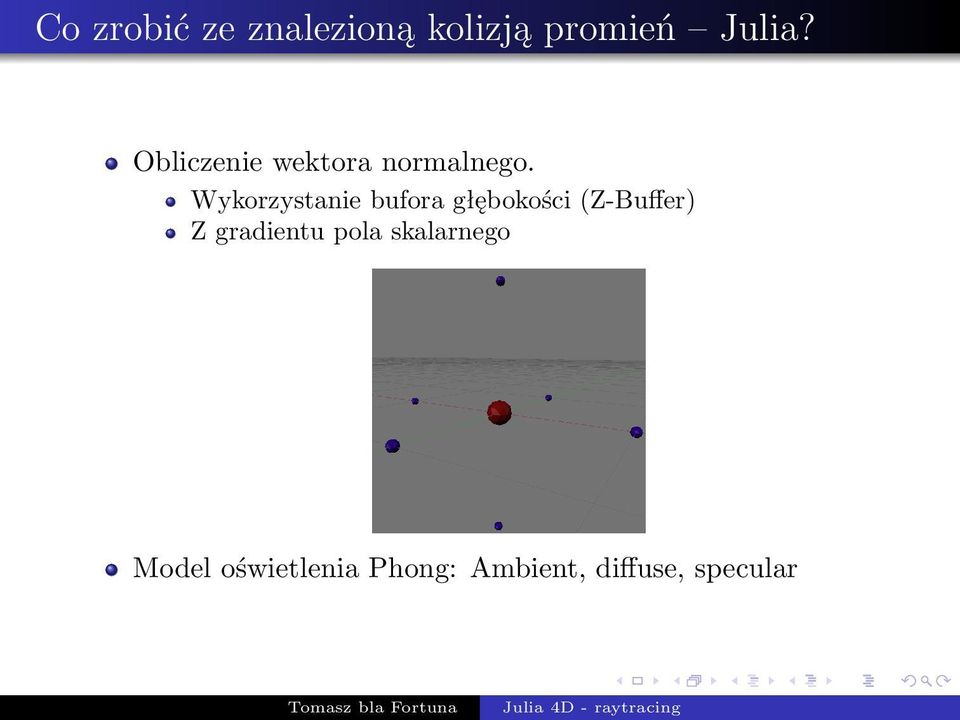 Wykorzystanie bufora głębokości (Z-Buffer) Z