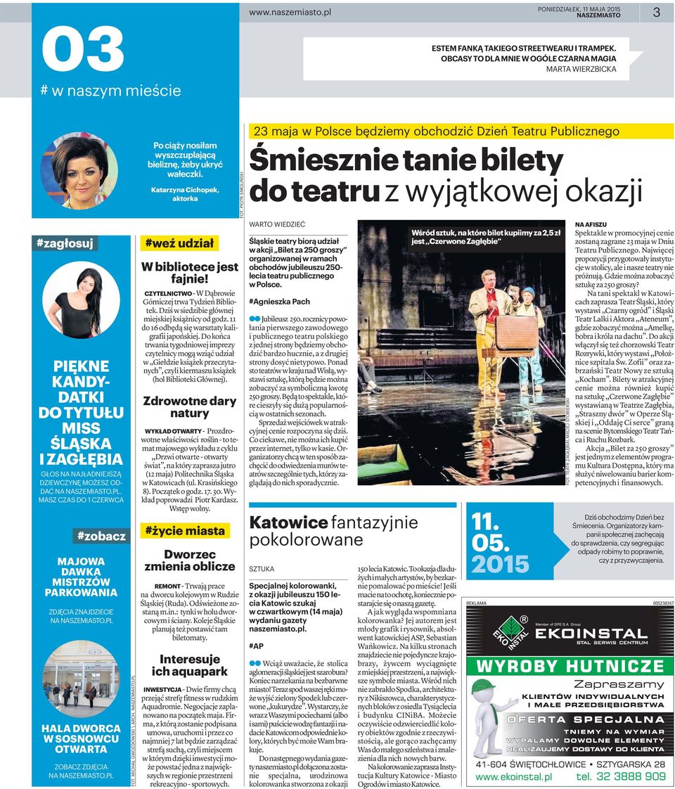 MASZCZASDO1CZERWCA #zobacz MAJOWA DAWKA MISTRZÓW PARKOWANIA ZDJĘCIA ZNAJDZIECIE NANASZEMIASTO.PL HALADWORCA WSOSNOWCU OTWARTA ZOBACZ ZDJĘCIA NA NASZEMIASTO.PL FOT. MICHAŁ GWOZDOWSKI \ ARCH.