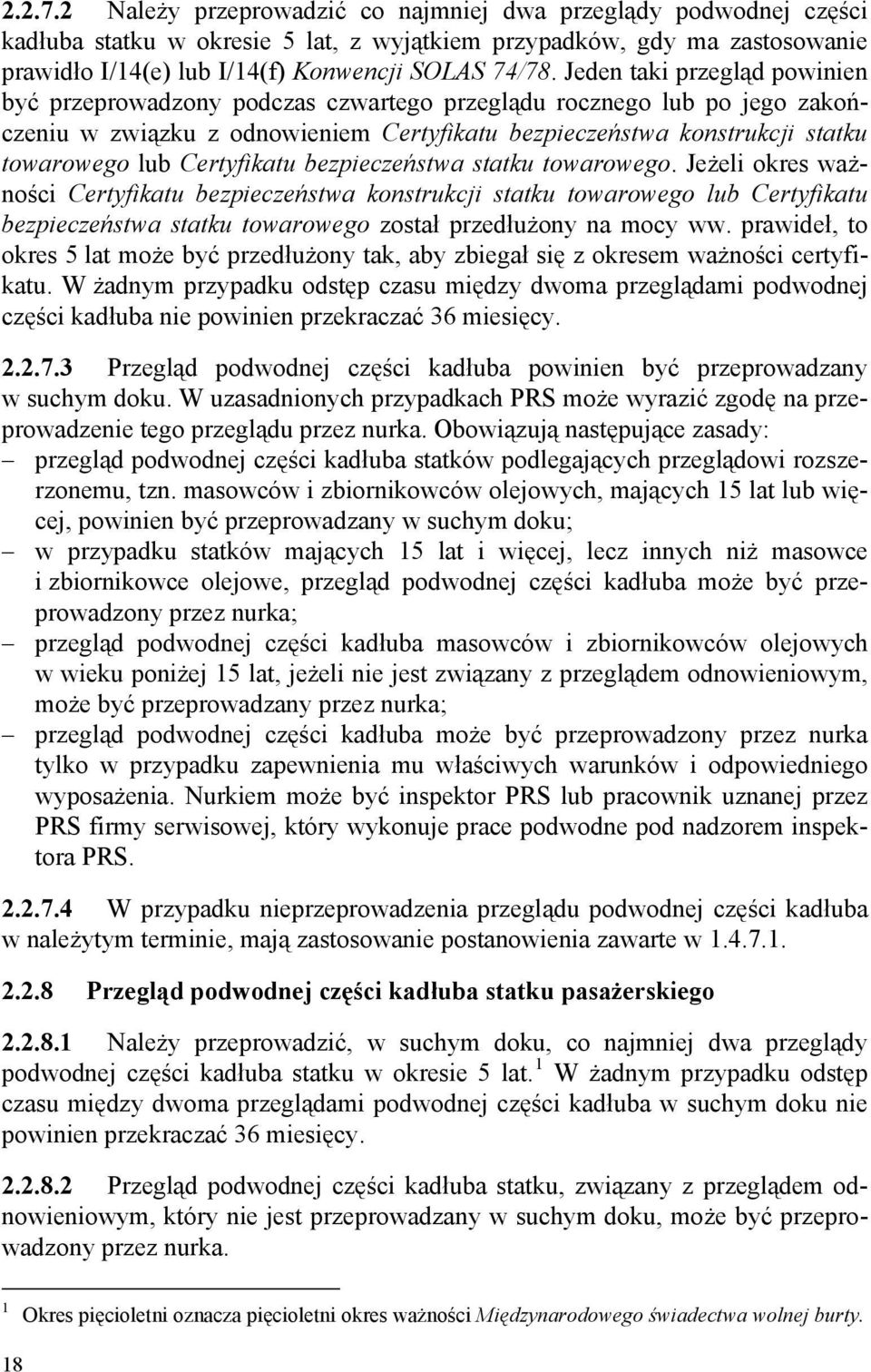 Certyfikatu bezpieczeństwa statku towarowego.