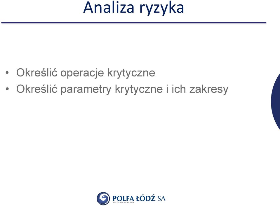 krytyczne Określić