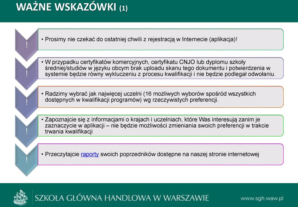 z procesu kwalifikacji i nie będzie podlegał odwołaniu.