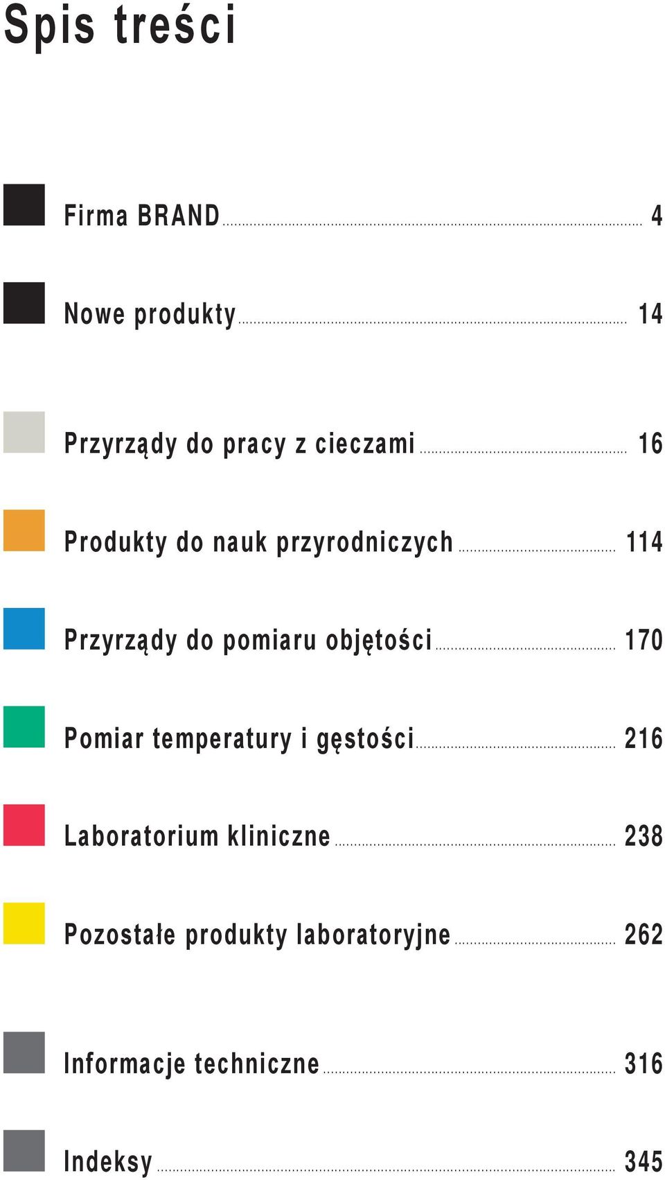 .. 170 Pomiar temperatury i gęstości... 216 Laboratorium kliniczne.
