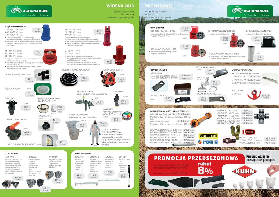 BT216 260381 szeroki strumień płaski 110, z technologią napowietrzania zapewnia lepszą kontrolę znoszenia wykonane z dwóch części polimeru zapewnia doskonałą odporność chemiczną (również dla kwasów)