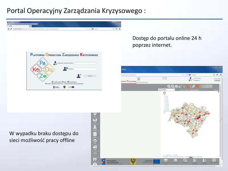 online 24 h poprzez internet.