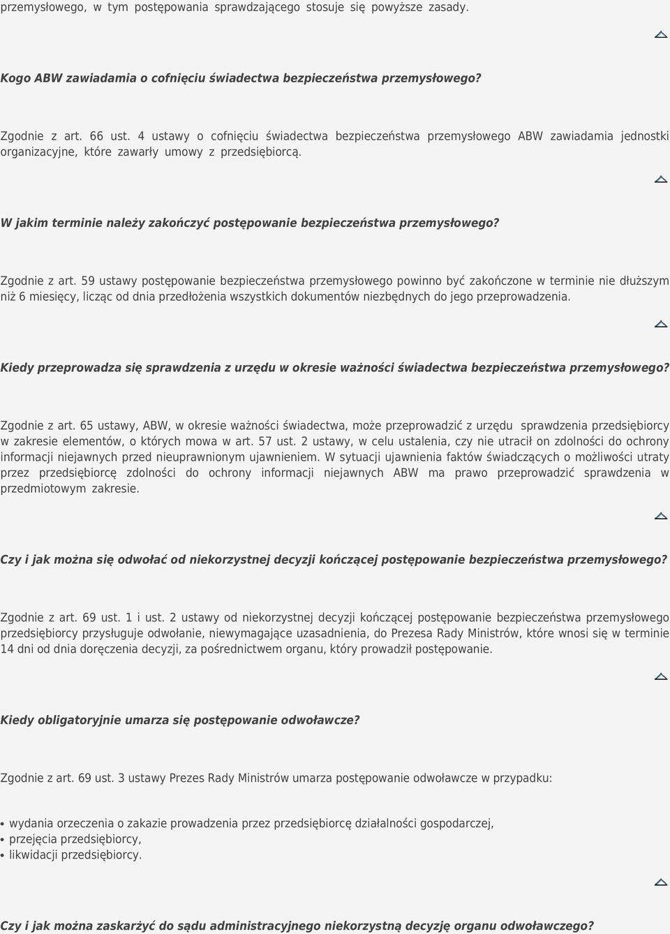W jakim terminie należy zakończyć postępowanie bezpieczeństwa przemysłowego? Zgodnie z art.