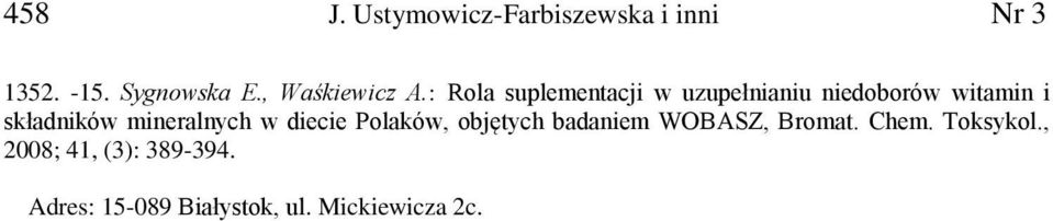 : Rola suplementacji w uzupełnianiu niedoborów witamin i składników