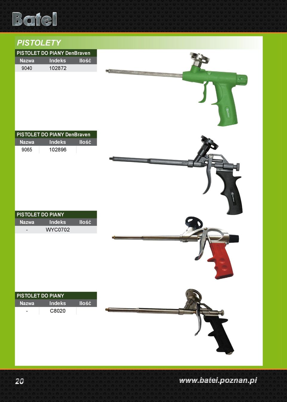 9065 102896 PISTOLET DO PIANY Nazwa - WYC0702