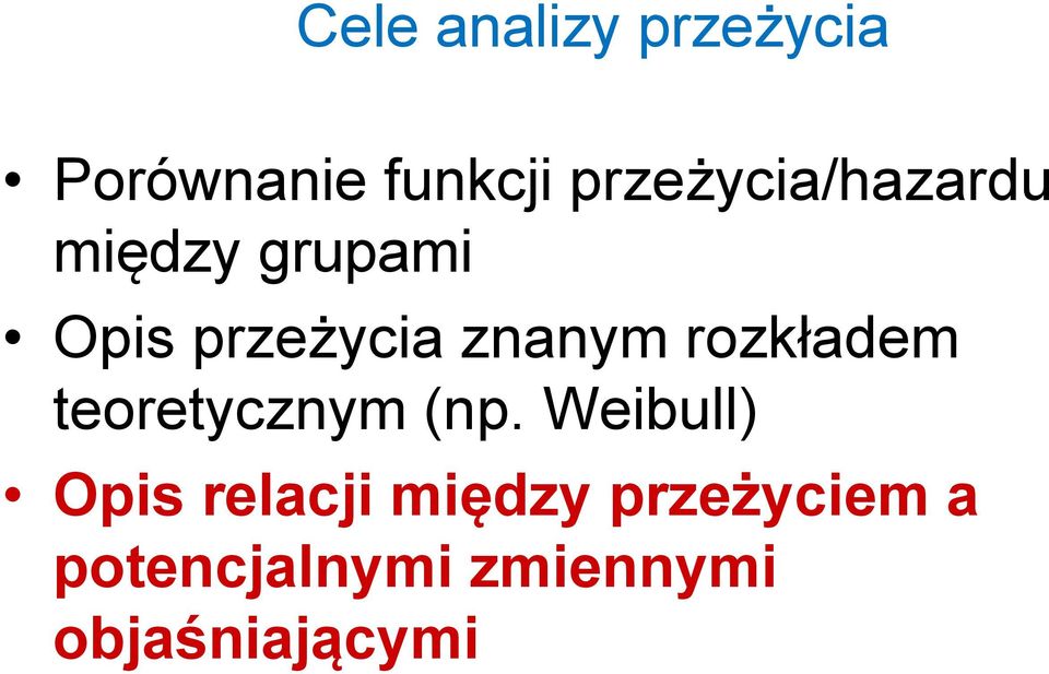 znanym rozkładem teoretycznym (np.