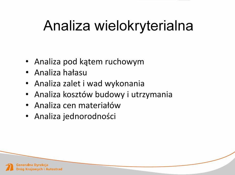 wykonania Analiza kosztów budowy i