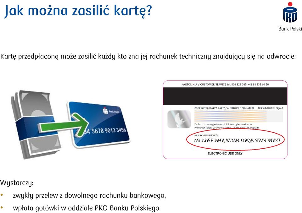 rachunek techniczny znajdujący się na odwrocie: