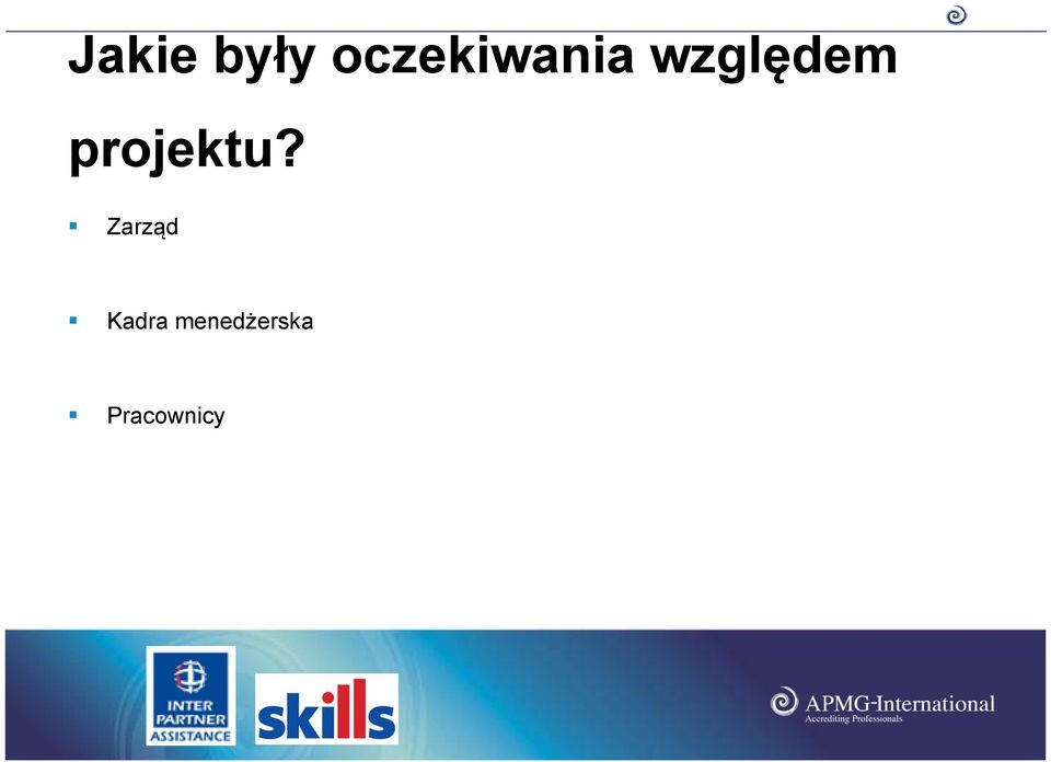 względem projektu?