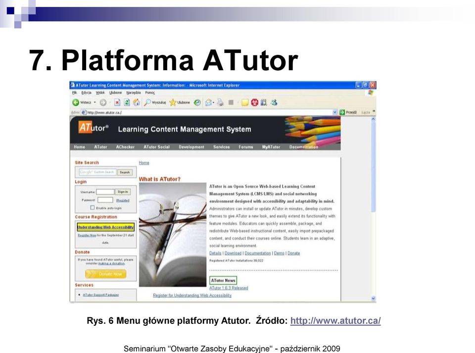 platformy Atutor.