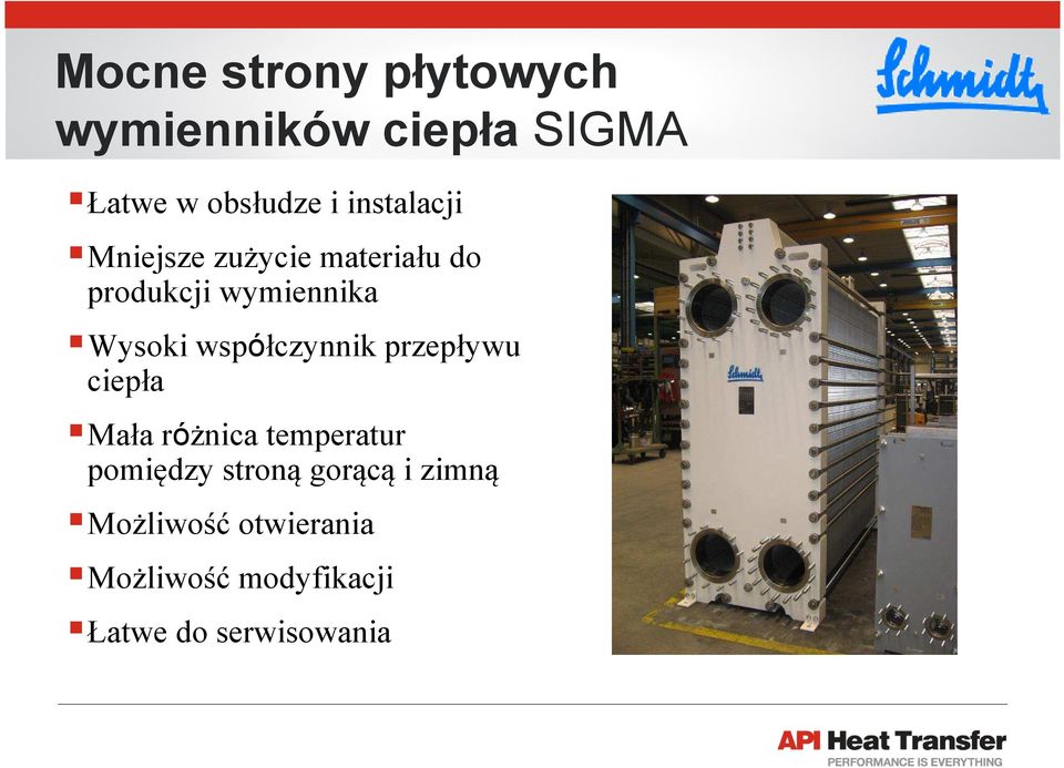 współczynnik przepływu ciepła Mała różnica temperatur pomiędzy stroną