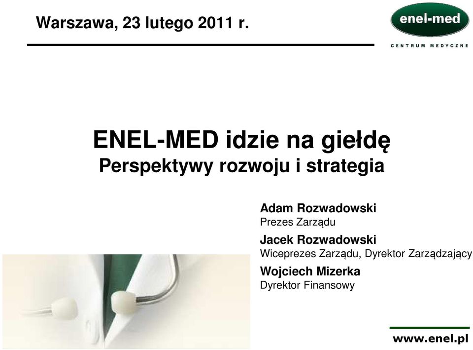strategia Adam Rozwadowski Prezes Zarządu Jacek
