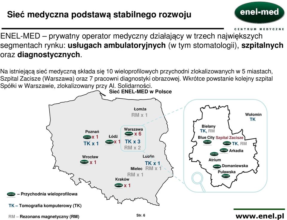 Wkrótce powstanie kolejny szpital Spółki w Warszawie, zlokalizowany przy Al. Solidarności.