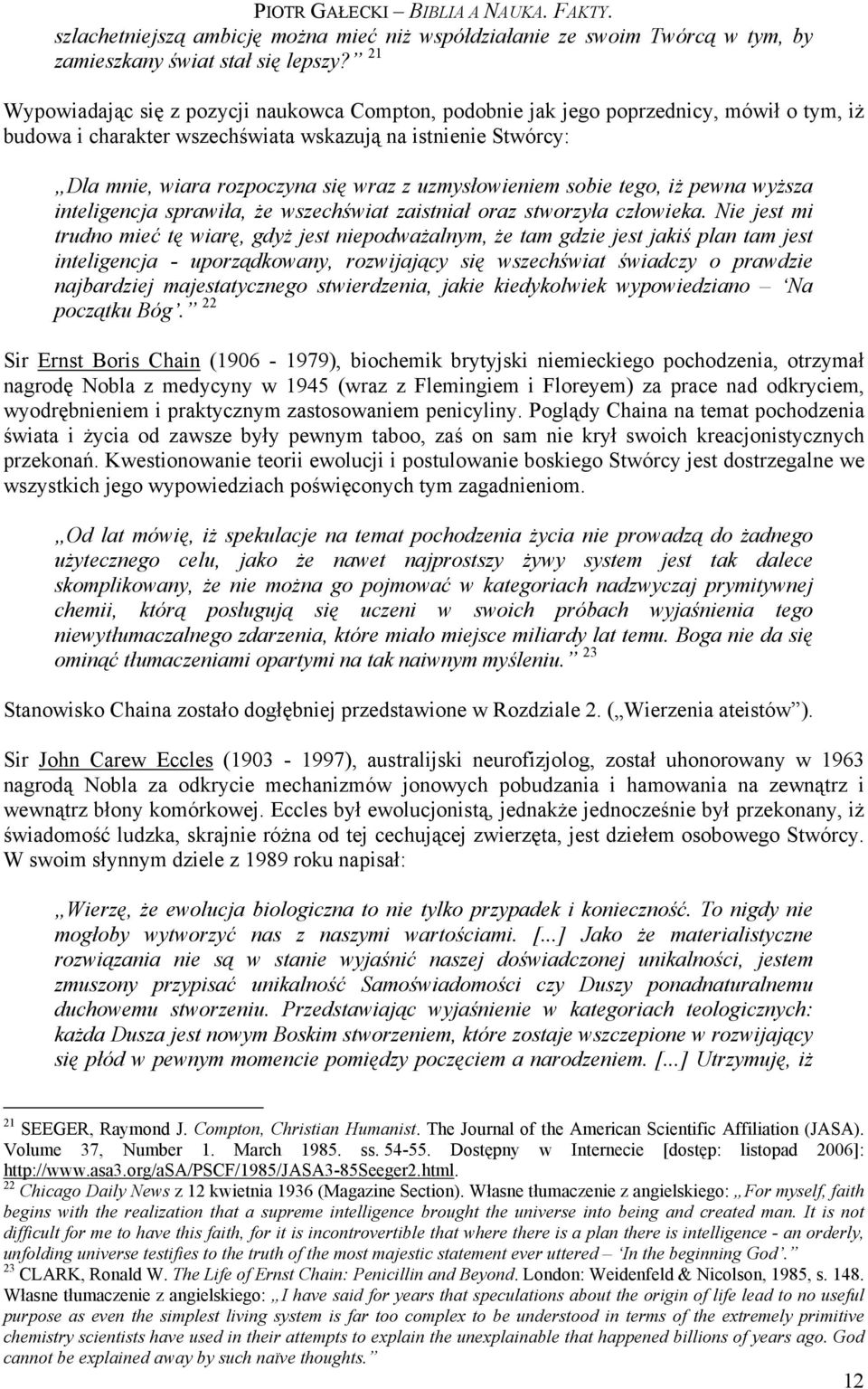 Argument kreacjonistyczny przeciwko datowaniu węgla