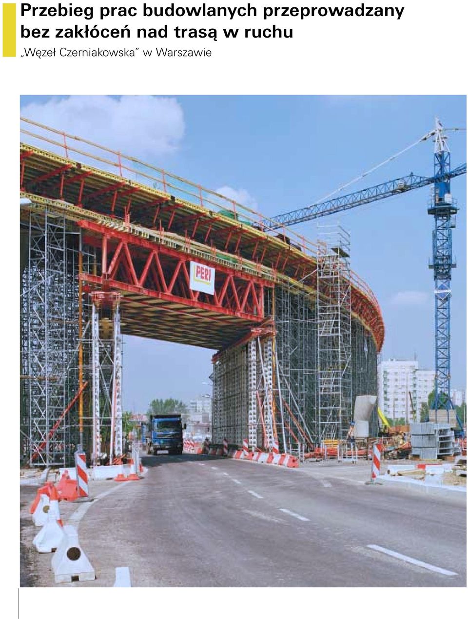 zakłóceń nad trasą w