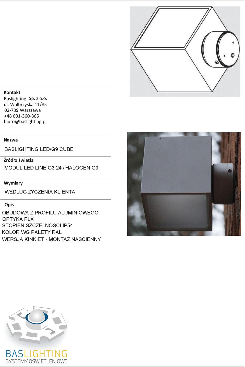 PROFILU ALUMINIOWEGO OPTYKA PLX STOPIEN SZCZELNOSCI