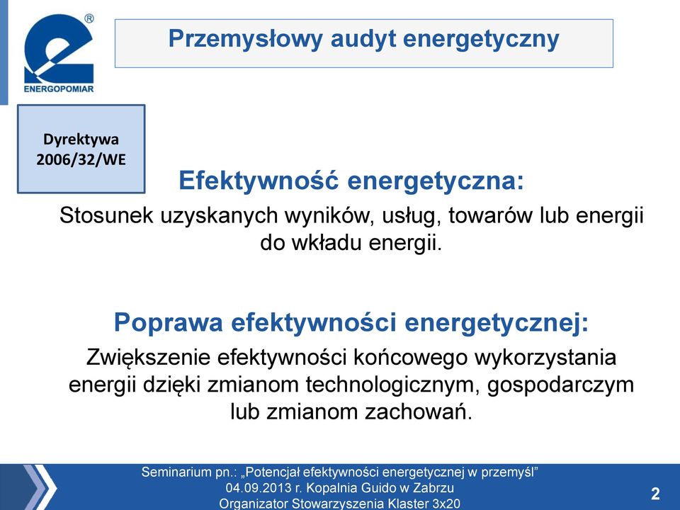 Poprawa efektywności energetycznej: Zwiększenie efektywności końcowego