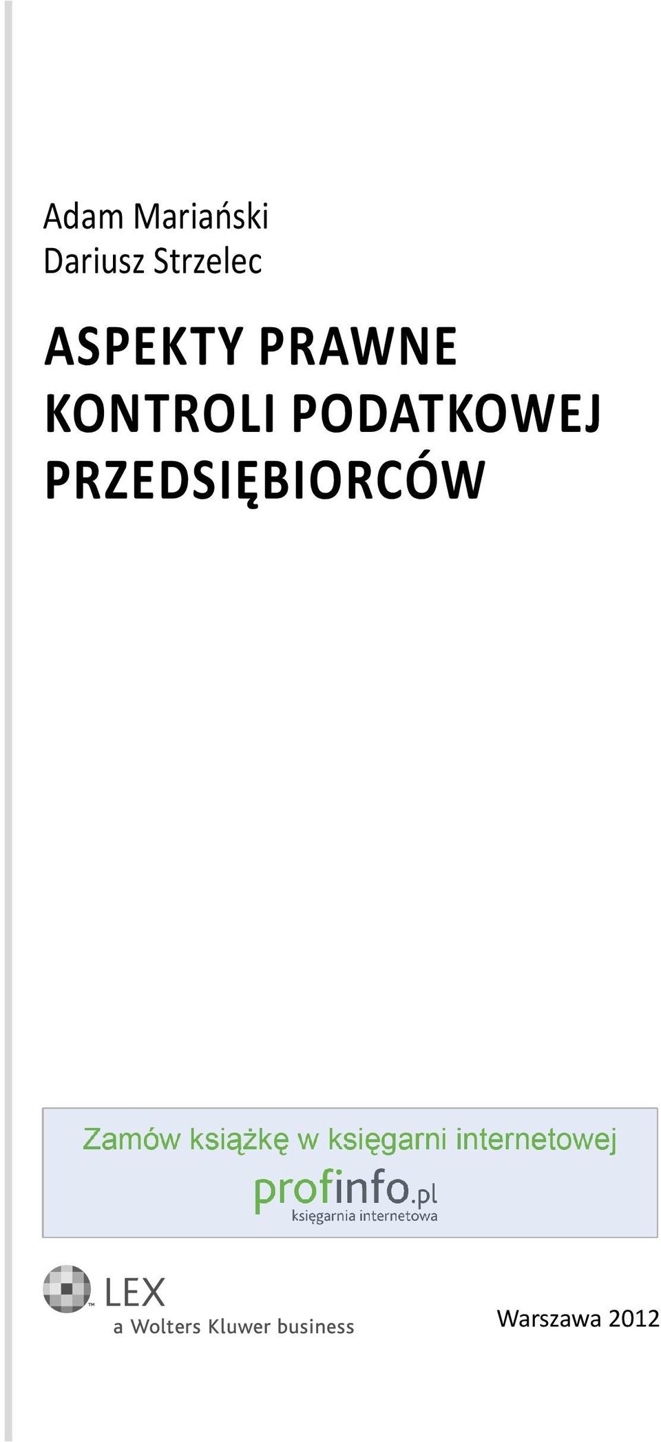 KONTROLI PODATKOWEJ