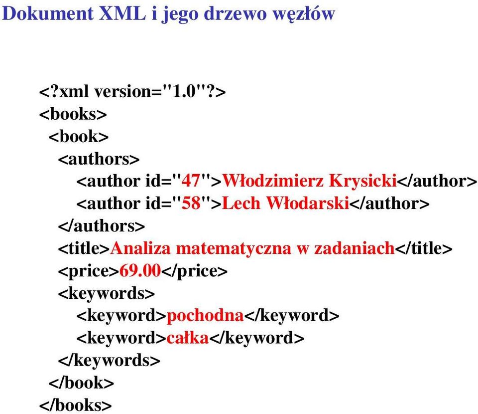 id="58">lech Włodarski</author> </authors> <title>analiza matematyczna w