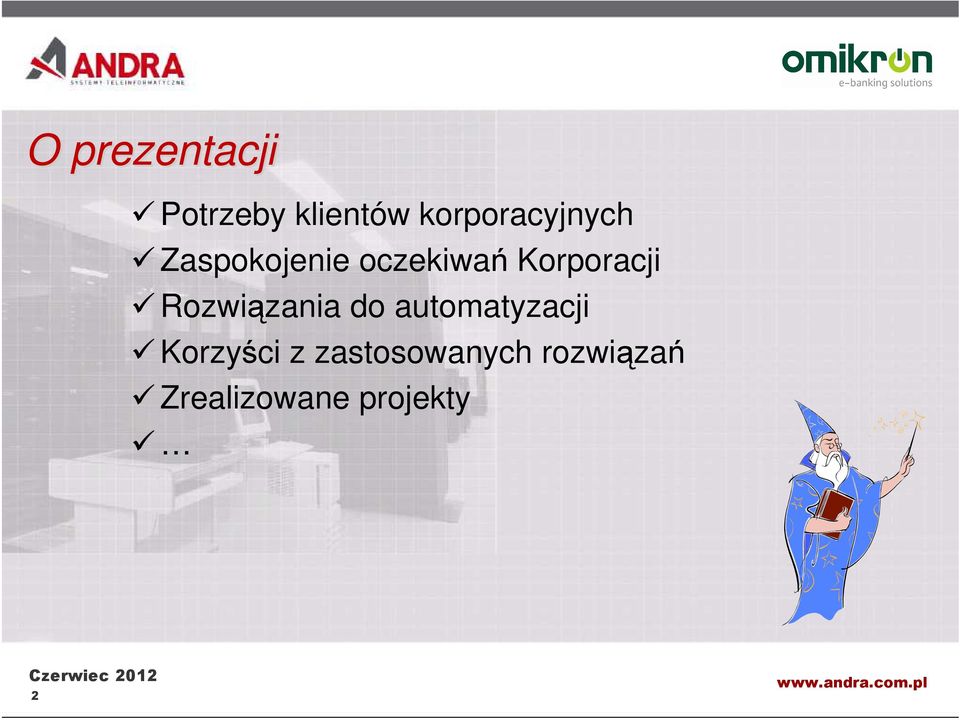 Korporacji Rozwiązania do automatyzacji