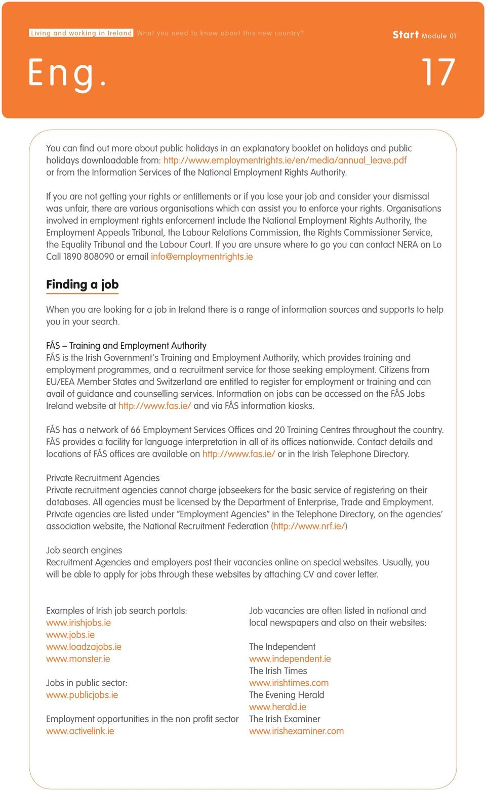 pdf or from the Information Services of the National Employment Rights Authority.