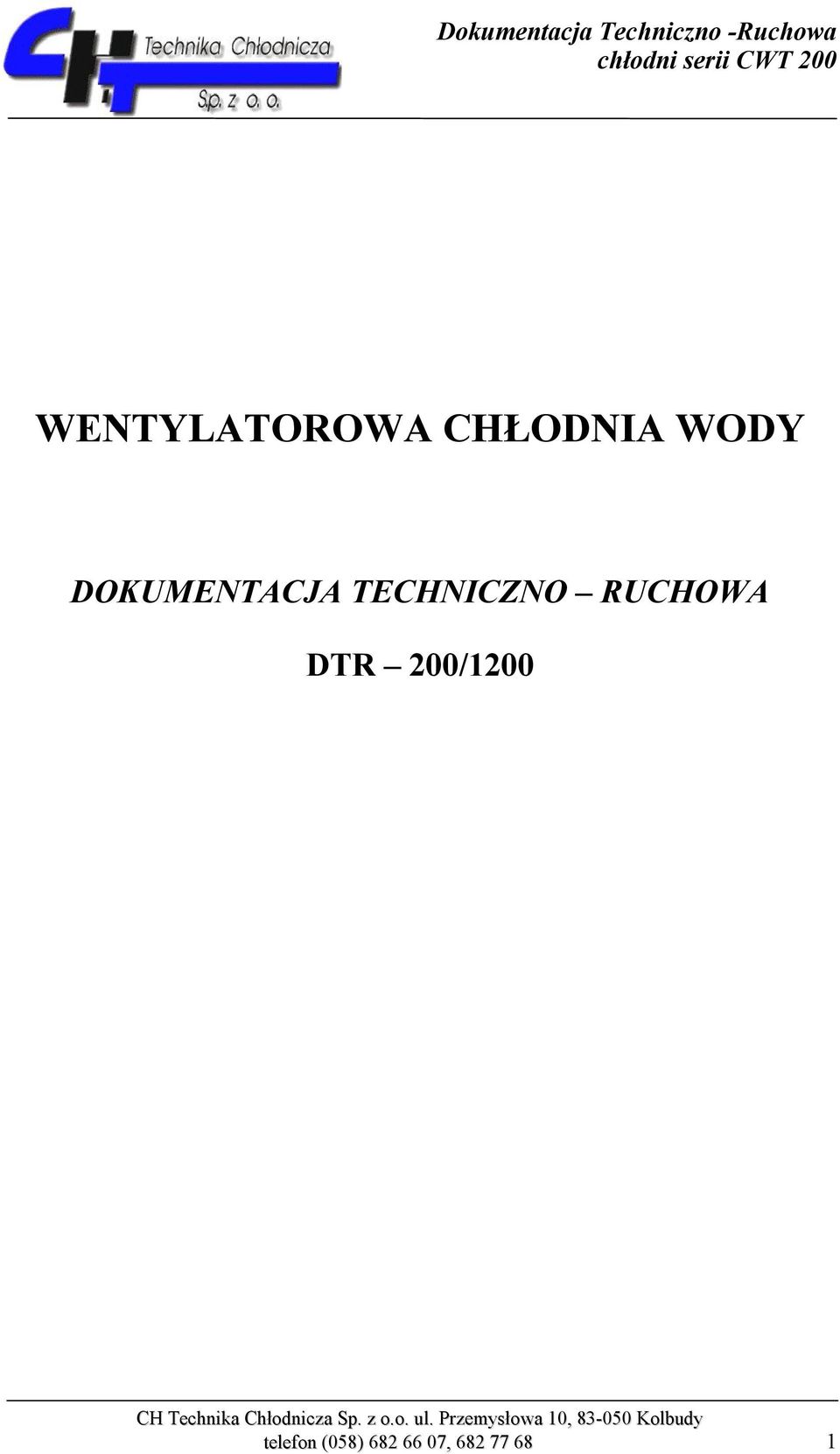 RUCHOWA DTR 200/1200