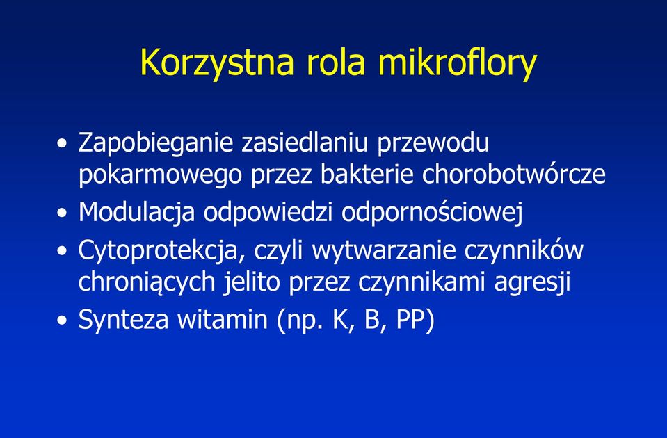 odpornościowej Cytoprotekcja, czyli wytwarzanie czynników