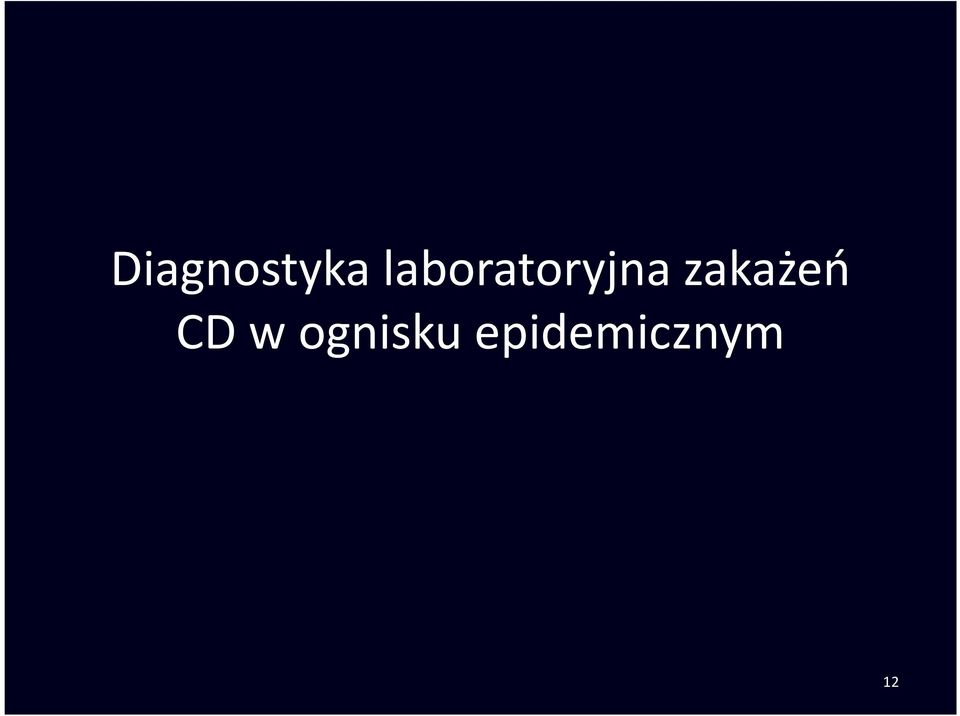 zakażeń CD w