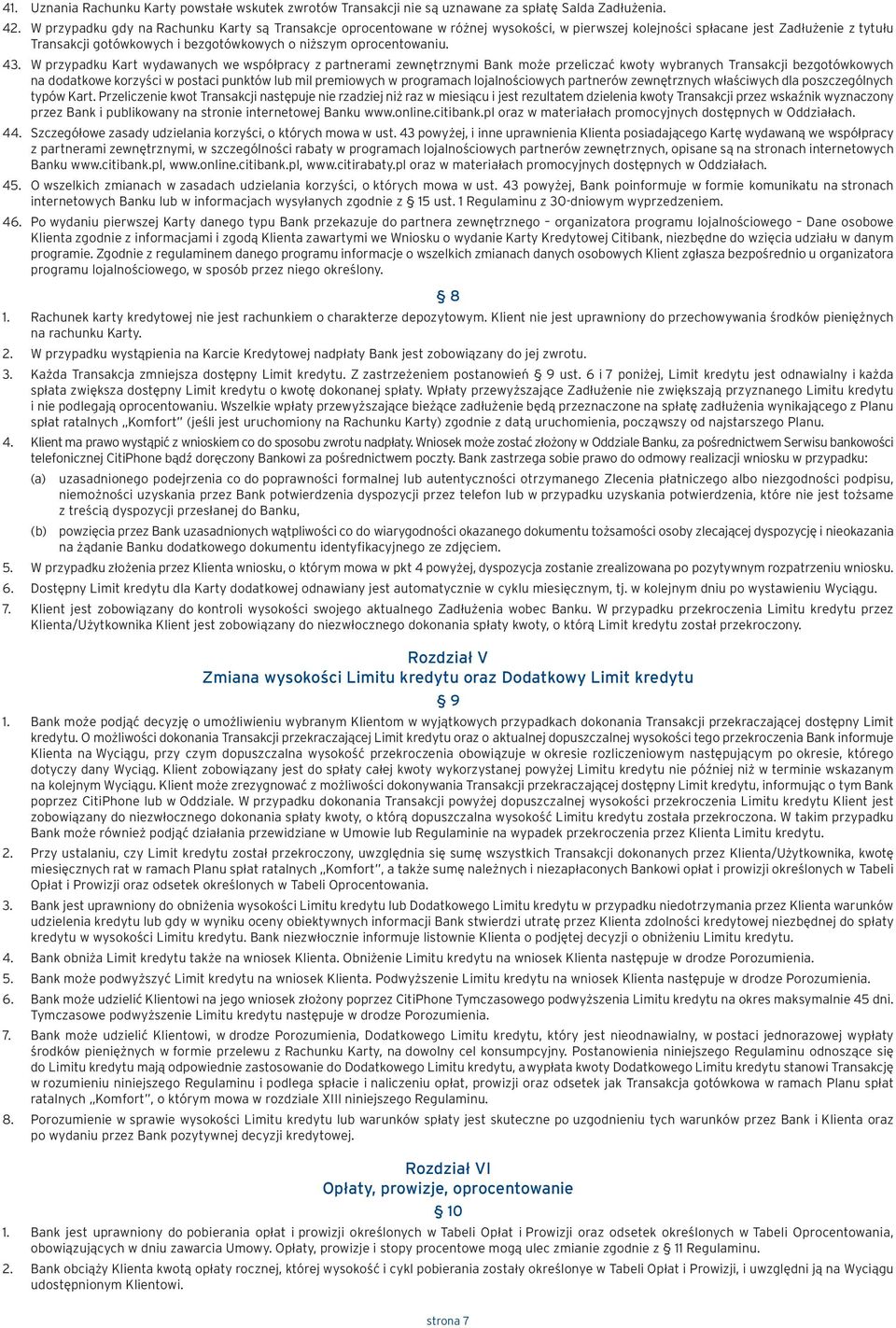 oprocentowaniu. 43.