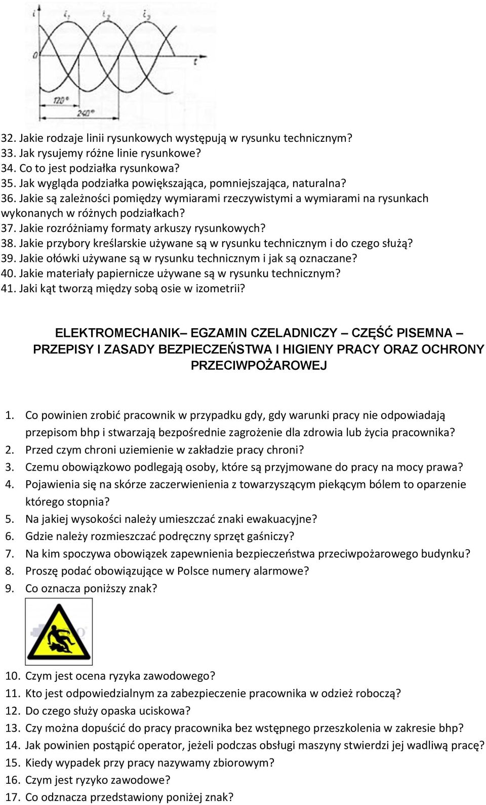 Jakie rozróżniamy formaty arkuszy rysunkowych? 38. Jakie przybory kreślarskie używane są w rysunku technicznym i do czego służą? 39. Jakie ołówki używane są w rysunku technicznym i jak są oznaczane?