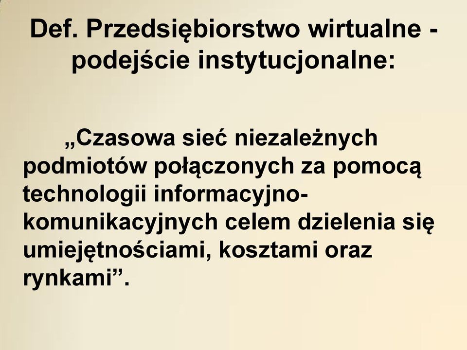 połączonych za pomocą technologii