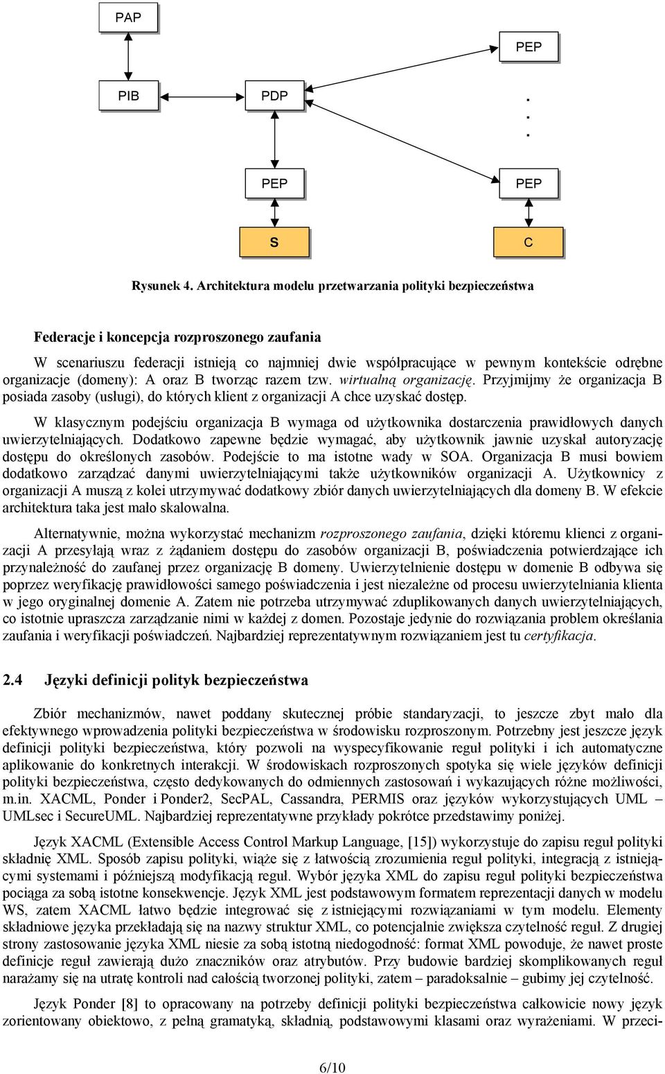 dostęp W klasycznym podejściu organizacja B wymaga od użytkownika dostarczenia prawidłowych danych uwierzytelniających Dodatkowo zapewne będzie wymagać, aby użytkownik jawnie uzyskał autoryzację
