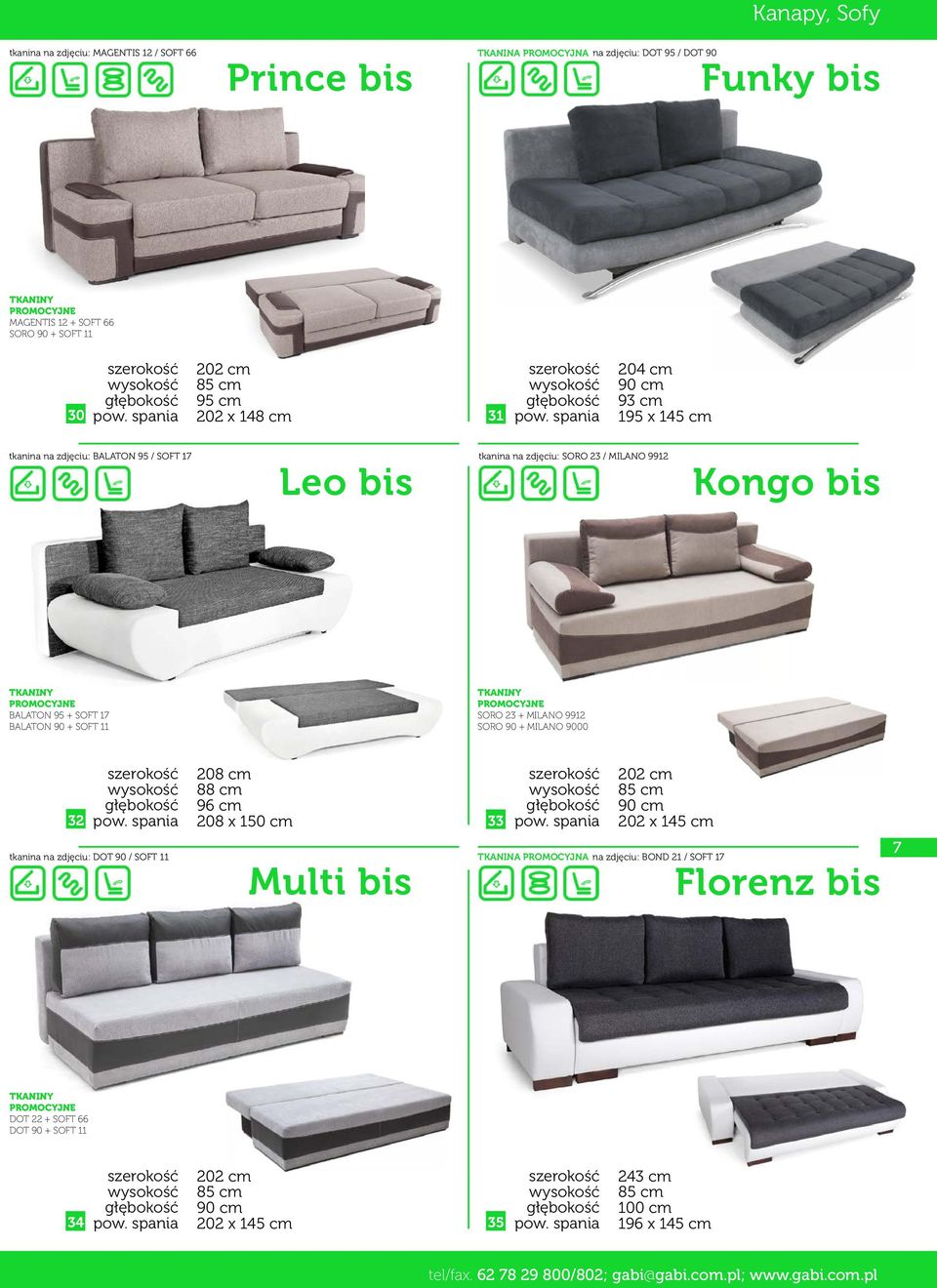 SOFT 11 SORO 23 + MILANO 9912 SORO 90 + MILANO 9000 32 208 cm 96 cm 208 x 150 cm Multi bis 202 x 145 cm tkanina na zdjęciu: DOT 90 / SOFT 11 na zdjęciu: BOND 21 /