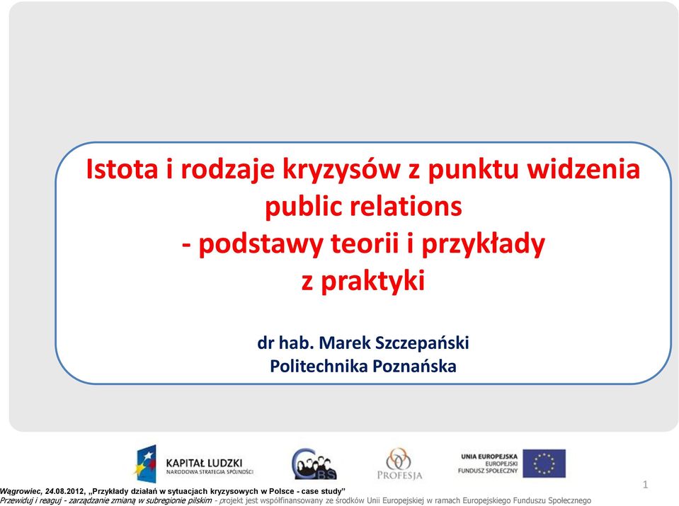 teorii i przykłady z praktyki dr hab