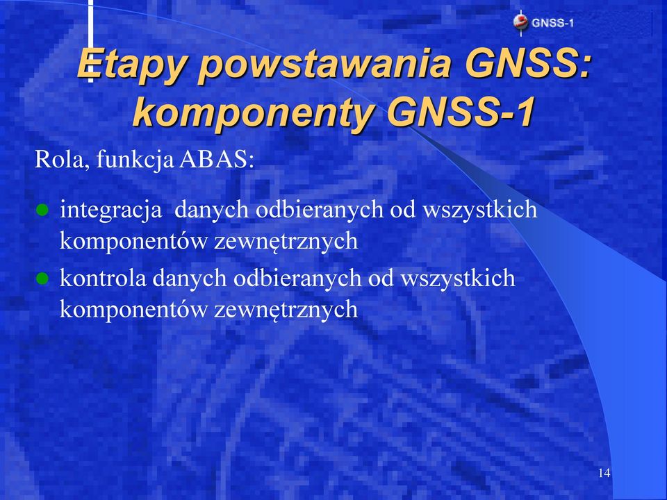 komponentów zewnętrznych kontrola danych