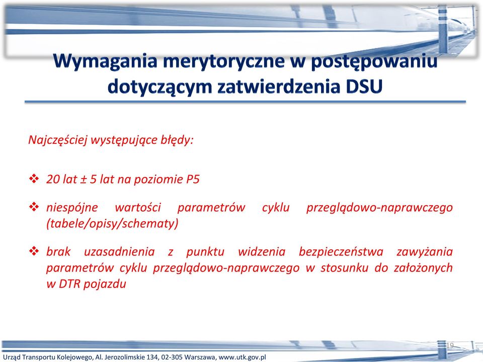 (tabele/opisy/schematy) brak uzasadnienia z punktu widzenia