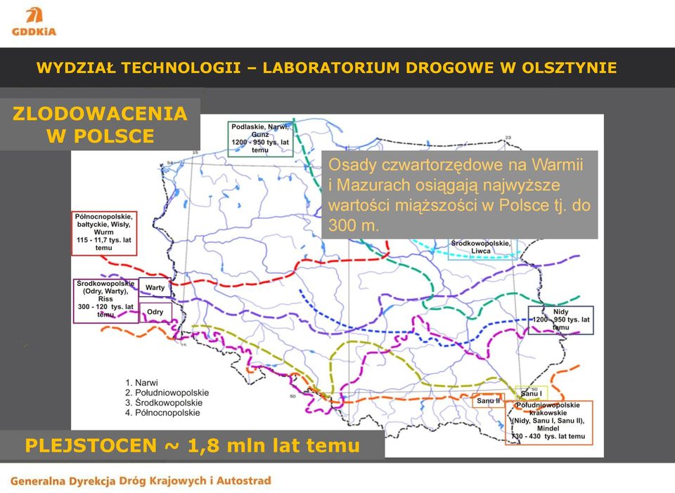 osiągają najwyższe wartości miąższości