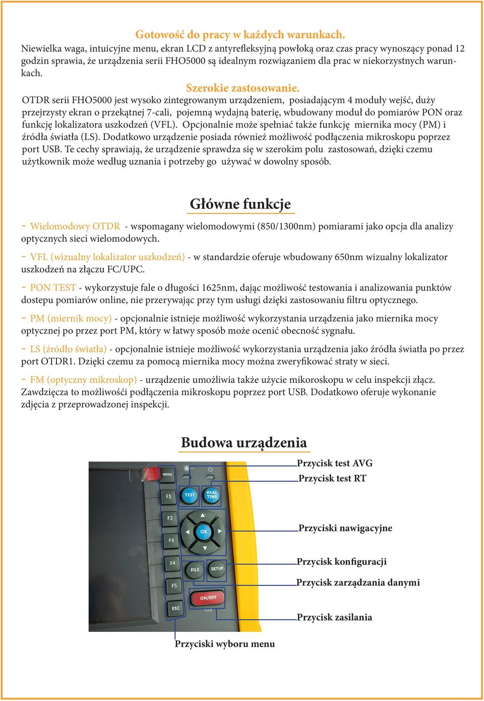 warunkach. Szerokie zastosowanie.