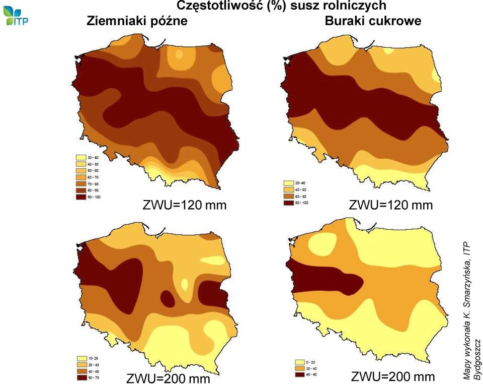ZWU=200 mm ZWU=200 mm Mapy wykonała K.
