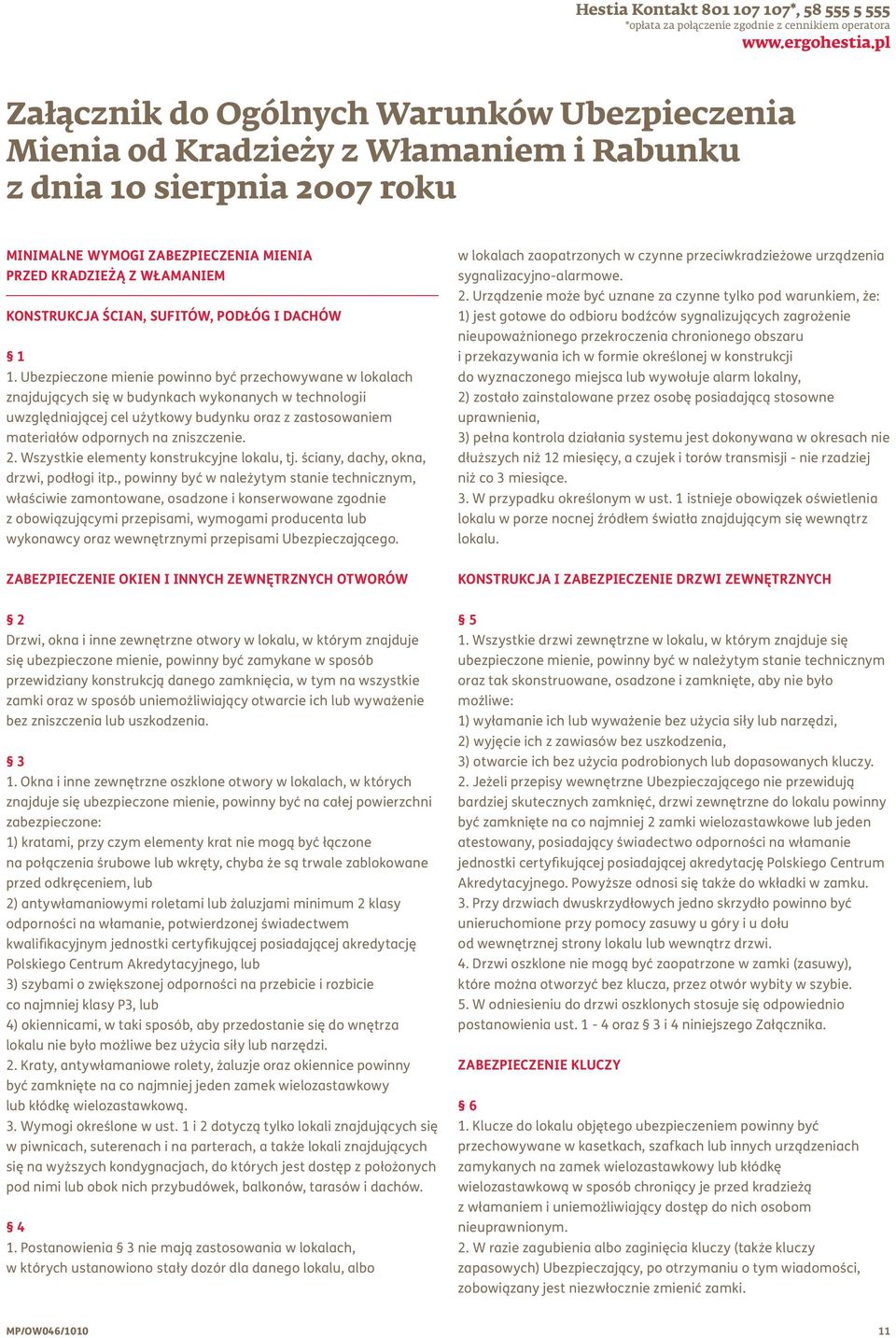 ścian, sufitów, podłóg i dachów 1 1.