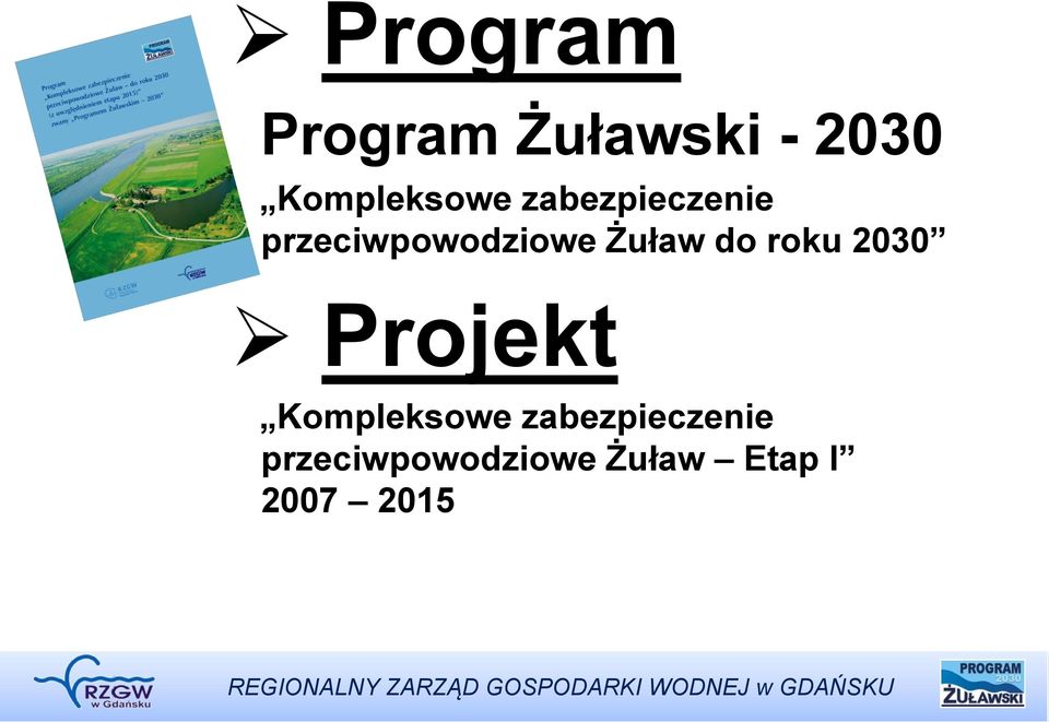 przeciwpowodziowe Żuław do roku 2030