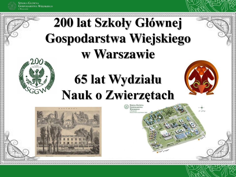 w Warszawie 65 lat