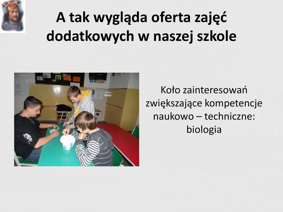 Koło zainteresowań zwiększające