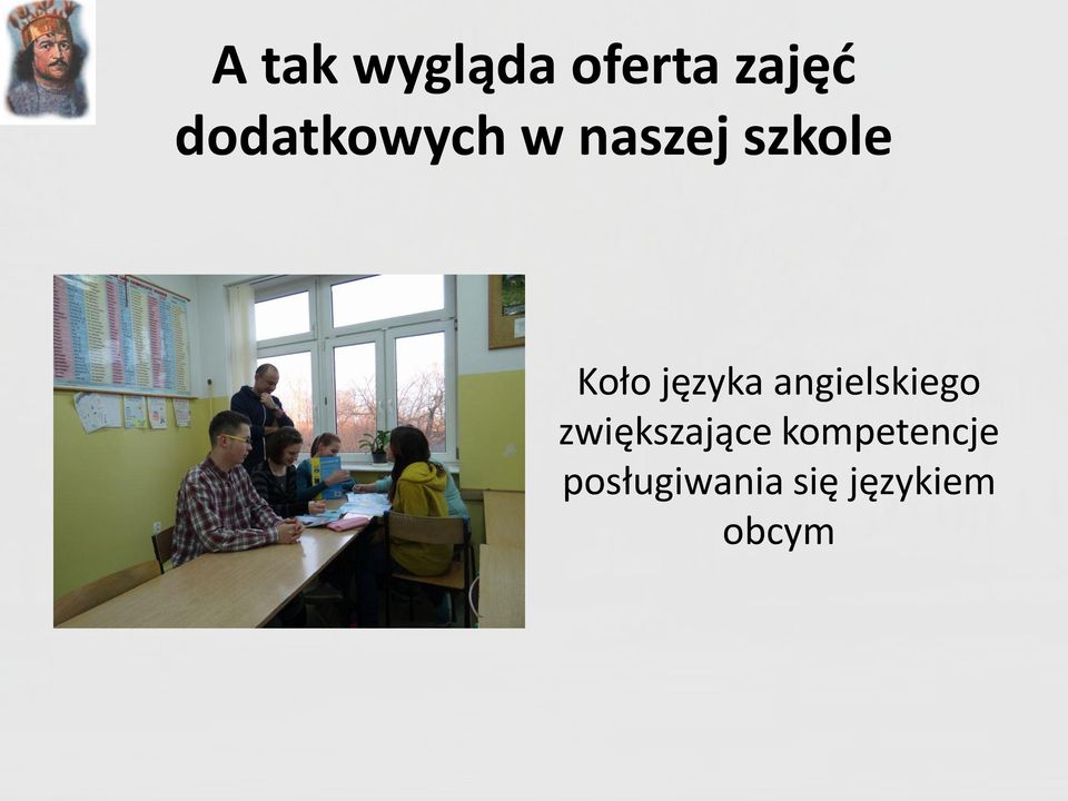 języka angielskiego zwiększające