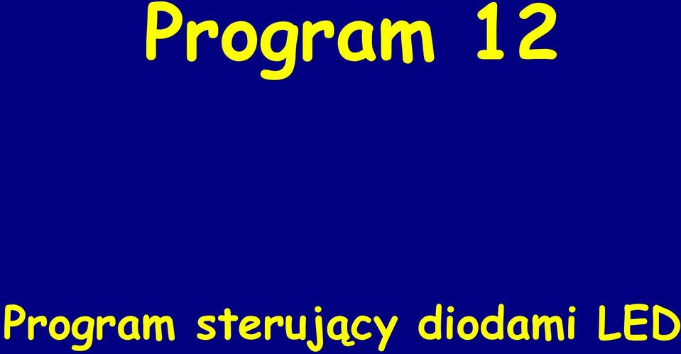 sterujący